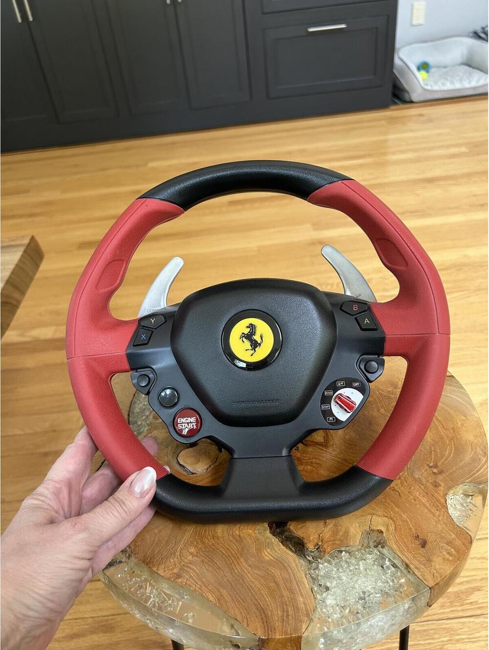 Thrustmaster Ferrari Racing Wheel Red and Black